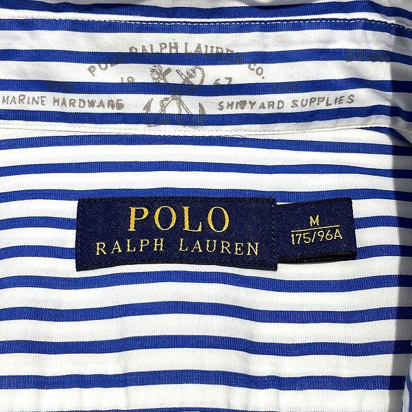 Polo Ralph Lauren Blue Stripe M Shirt