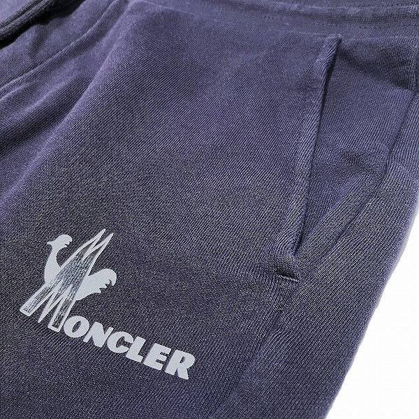 Moncler Navy Sweat Shorts Men