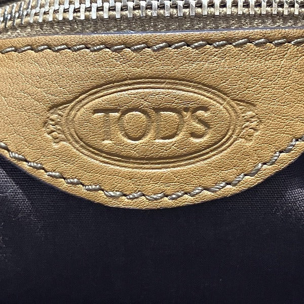 Tod's Leather Multi-Pocket Mini Boston Bag