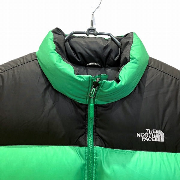 The North Face Nuptse Down Vest Green Black L