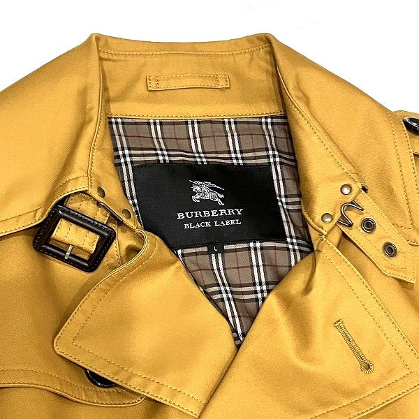 Burberry Yellow Trench Coat L Men