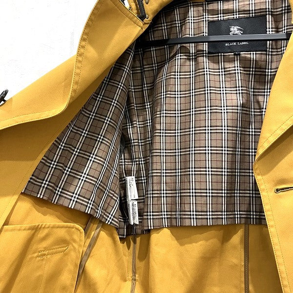 Burberry Yellow Trench Coat L Men