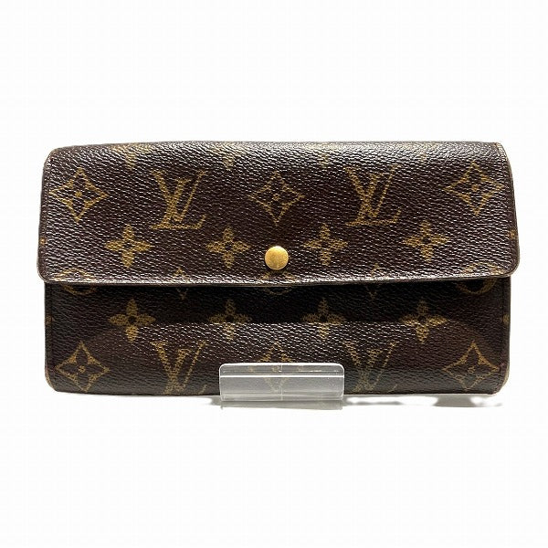 Louis Vuitton Monogram Sarah Long Wallet M61725