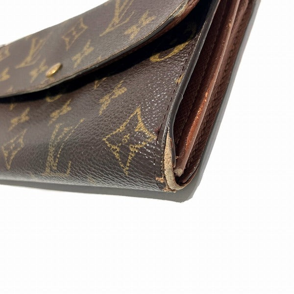 Louis Vuitton Monogram Sarah Long Wallet M61725