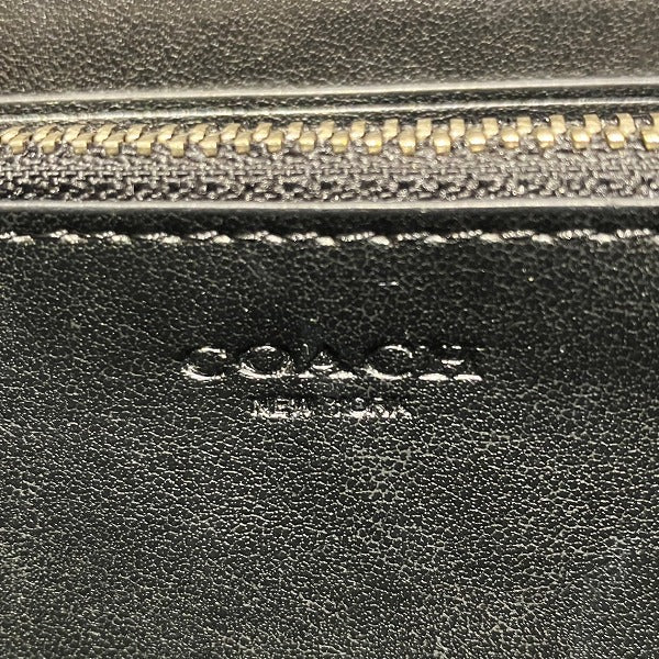 Coach Signature F58112 Zip Wallet Black