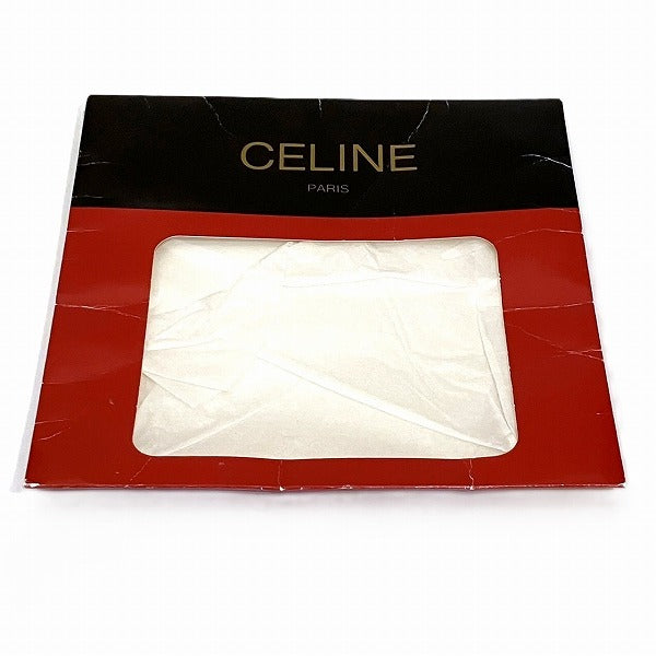 Celine Silk Scarf Yellow Red