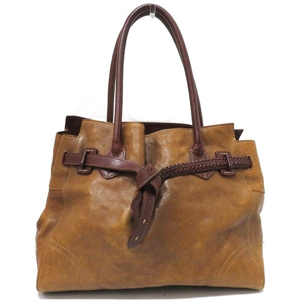 Genten Leather Aborje Tote Bag for Women in Fair Condition