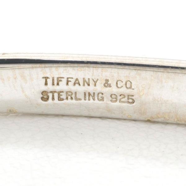 Tiffany & Co Double Loop Silver Bangle in Pristine Condition