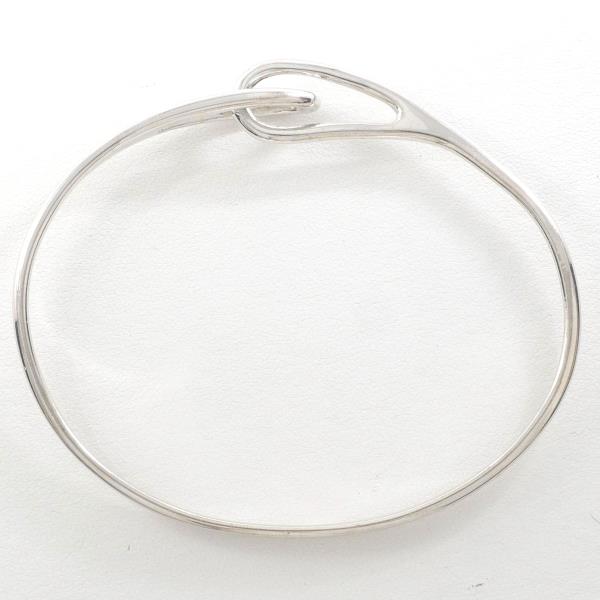 Tiffany & Co Double Loop Silver Bangle in Pristine Condition