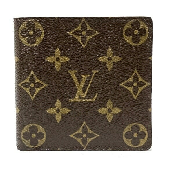 Louis Vuitton Portefeuille Marco Bifold Wallet Canvas Short Wallet M61675 in Fair condition