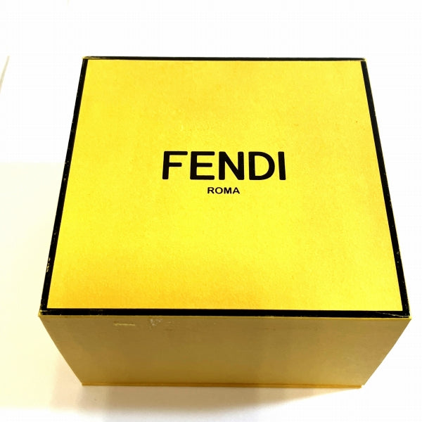 Fendi Metal FF Logo Chain Bracelet 21cm×1cm in Great Condition