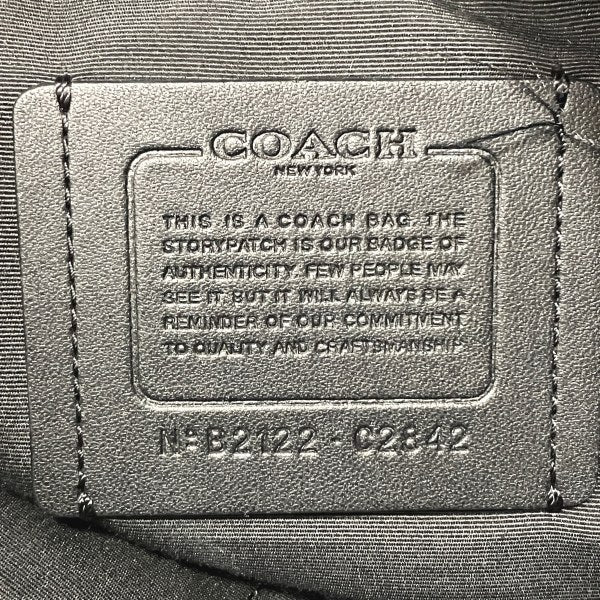 Coach Leather Handbag C2842 in Good Condition