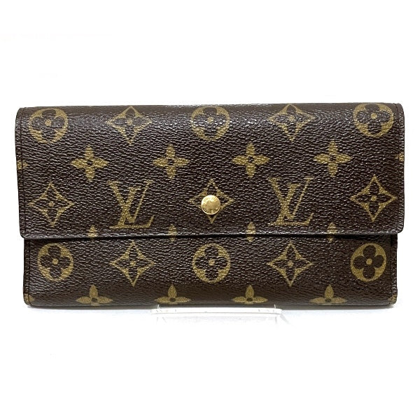 Louis Vuitton Monogram Portefeuille International Long Wallet M61217 in Good Condition