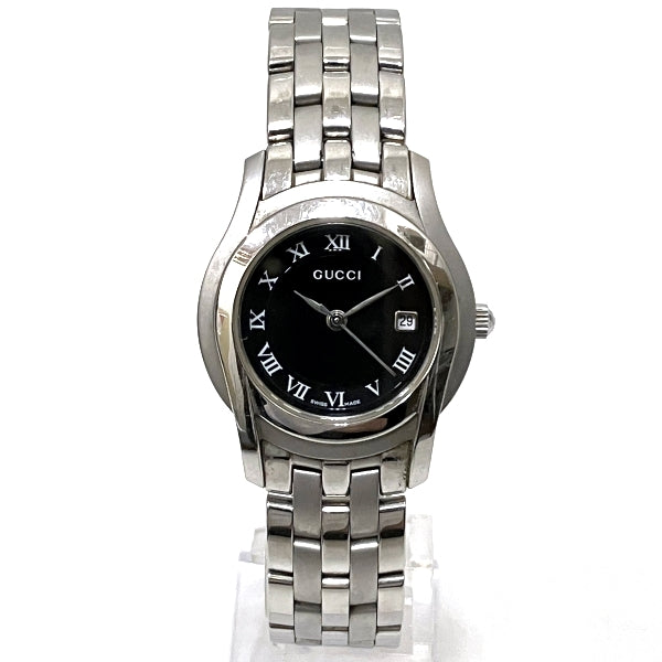 Gucci 5500L Quartz Black Dial Ladies Watch in Good Condition