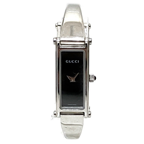 Gucci Stainless Steel Quartz Bangle Watch 1500L in Good Condition