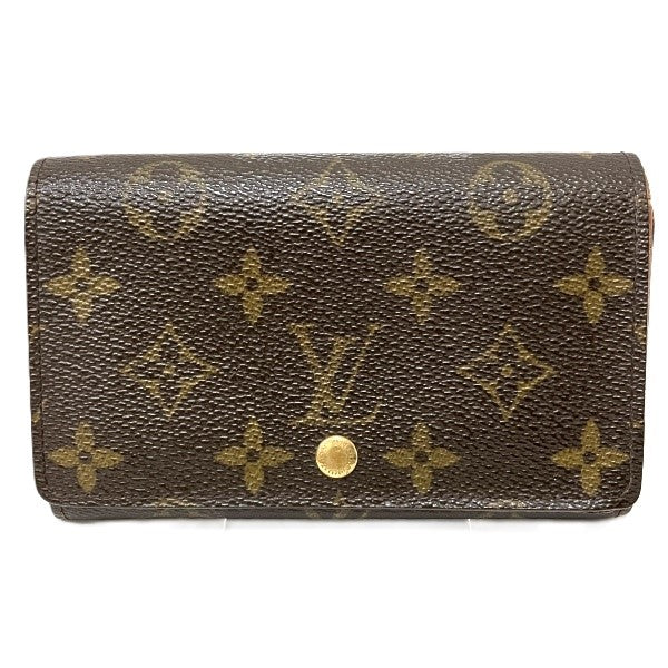 Louis Vuitton Monogram Portefeuille Tresor Wallet M61736 in Fair Condition