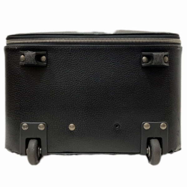 Bally Black Leather Suitcase Bag