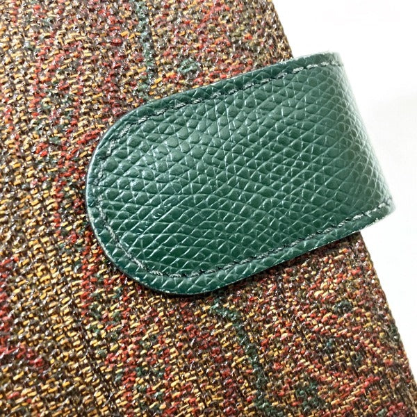 Etro Leather Paisley Notebook Cover in Good Condition