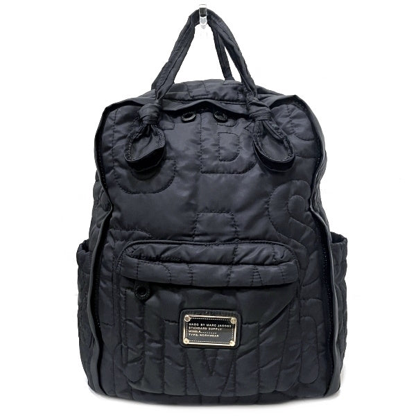 Marc Jacobs Black Nylon Backpack