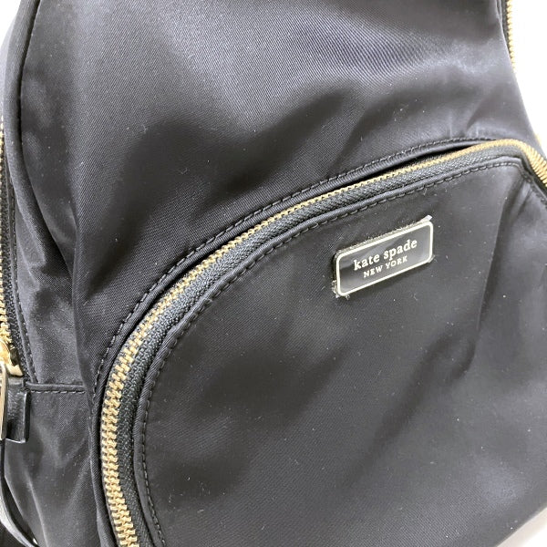 Kate Spade Nylon Black Backpack for Women in Good Condition