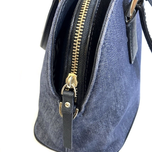 Kate Spade Denim Leather 2WAY Handbag in Good Condition