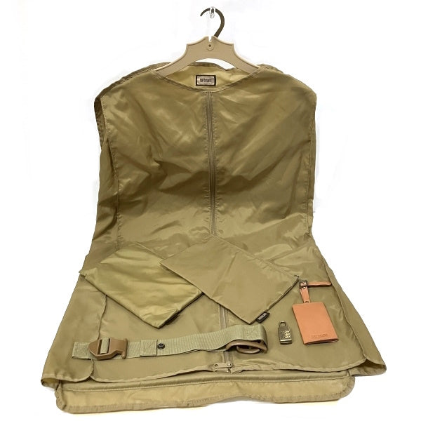 Hartmann Khaki Nylon Leather Carry Case