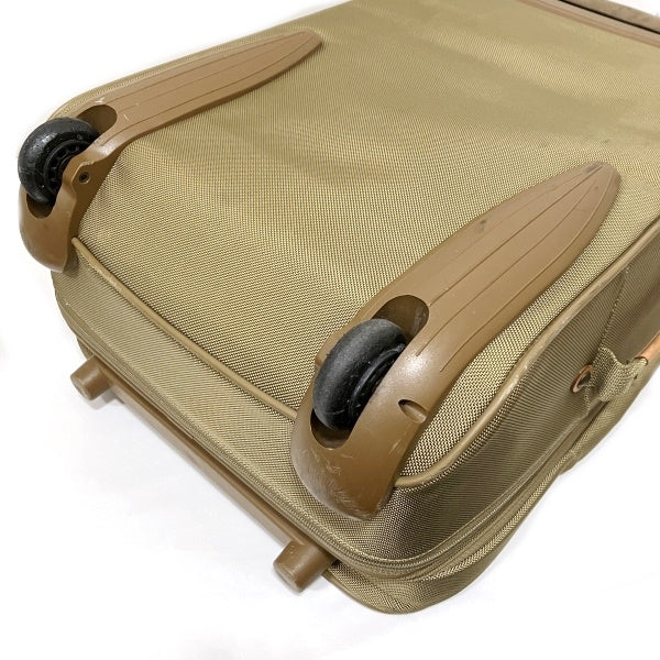 Hartmann Khaki Nylon Leather Carry Case