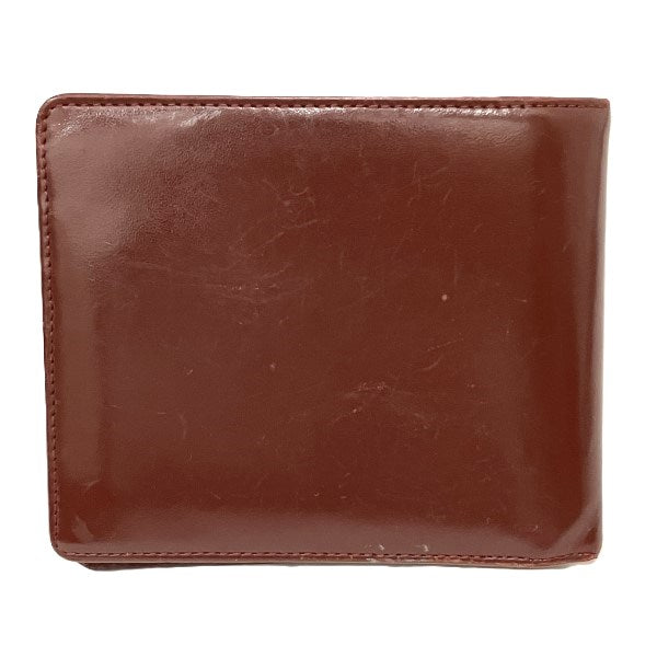 Cartier Must Line Bordeaux Leather Bifold Wallet in Good Condition