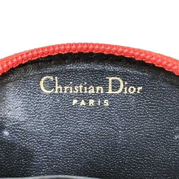 Dior Leather CD Logo Coin Case Wallet