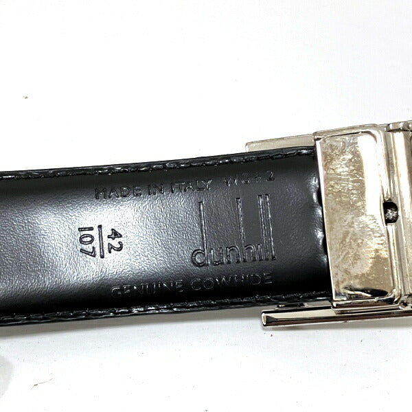 Dunhill Reversible Leather Belt Black