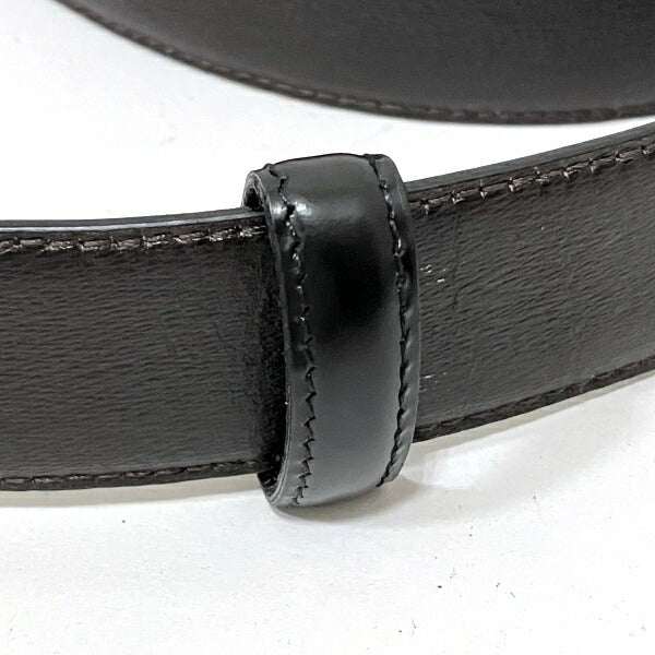 Dunhill Reversible Leather Belt Black