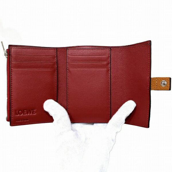 Loewe Leather Vertical Wallet Medium