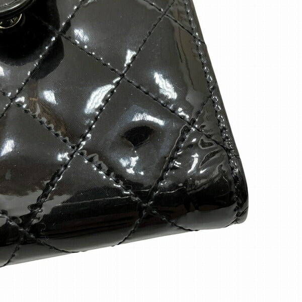 Chanel Patent Leather Bifold Wallet A48694