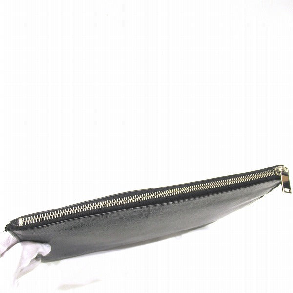 Yves Saint Laurent Leather Clutch Bag 397295 in Good Condition