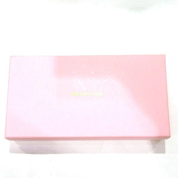 Samantha Vega Pink Leather Long Wallet in Great Condition