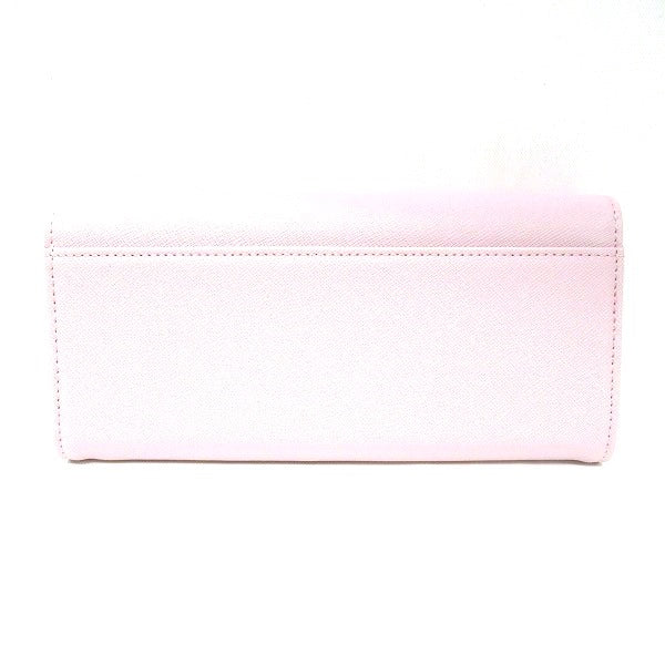 Samantha Vega Pink Leather Long Wallet in Great Condition