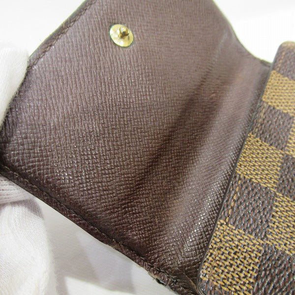 Louis Vuitton Damier Wallet N61652 in Fair Condition