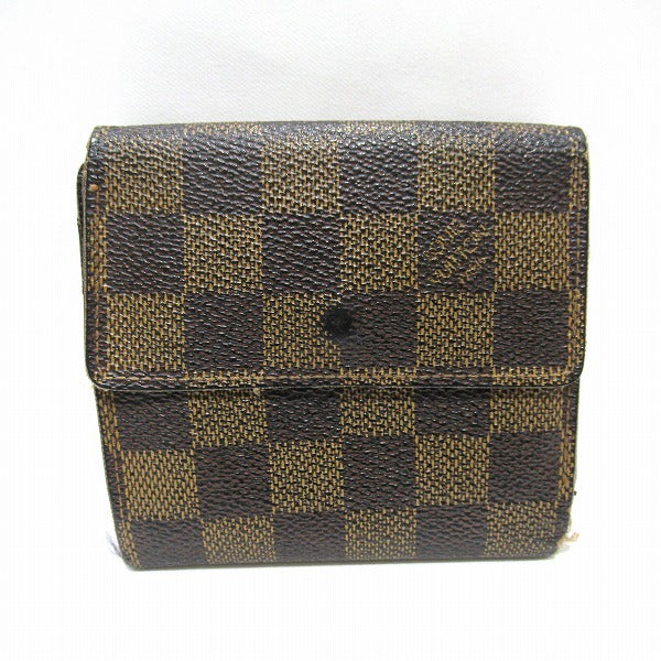 Louis Vuitton Damier Wallet N61652 in Fair Condition