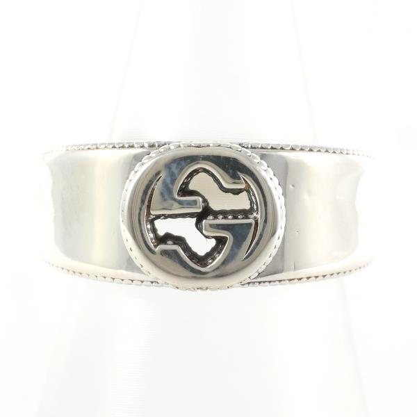 Gucci Interlocking G Silver Ring