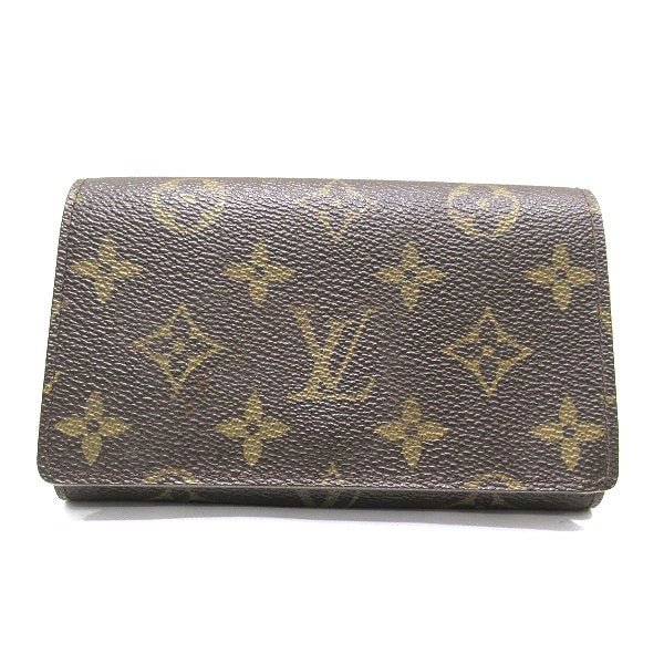 Louis Vuitton Monogram Portefeuille Tresor Wallet M61736 in Good Condition