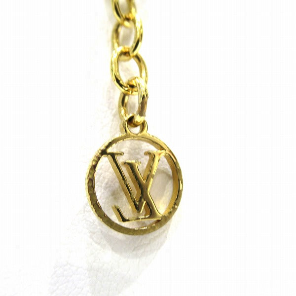 Louis Vuitton Essential V Necklace Gold M61083 in Good Condition