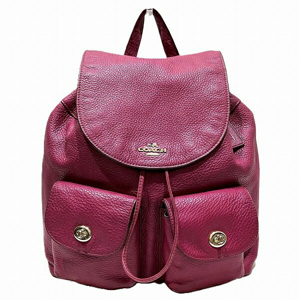 Coach Leather Billy Backpack F37410