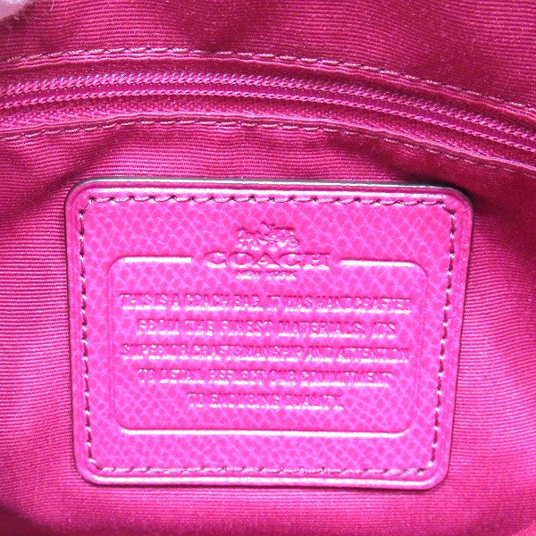 Coach Mini Christie Leather Handbag F36704 in Good Condition