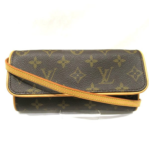 Louis Vuitton Monogram Pochette Twin PM Shoulder Bag M51854 in Good Condition