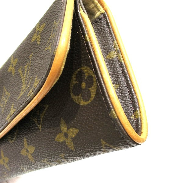 Louis Vuitton Monogram Pochette Twin PM Shoulder Bag M51854 in Good Condition