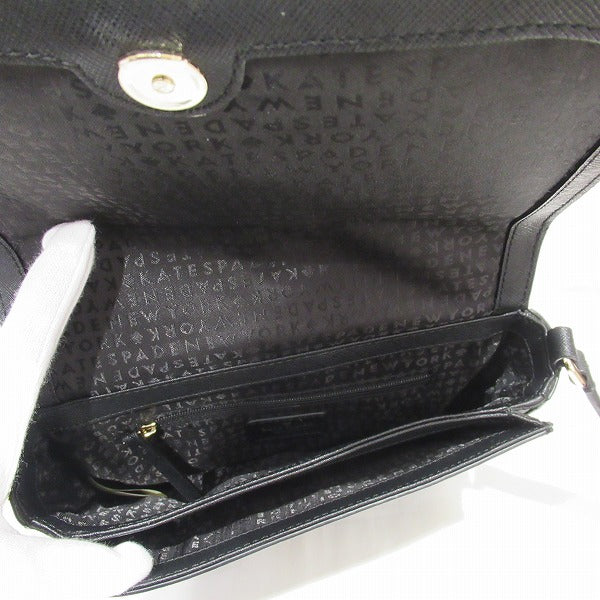 Kate Spade Leather Black Shoulder Bag WKRU4150 in Great Condition