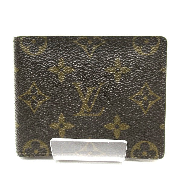 Louis Vuitton Monogram Bifold Wallet M60930 in Good Condition