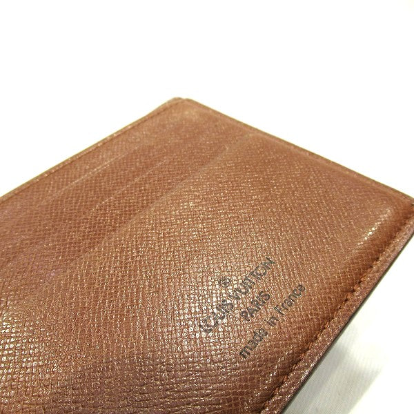 Louis Vuitton Monogram Bifold Wallet M60930 in Good Condition