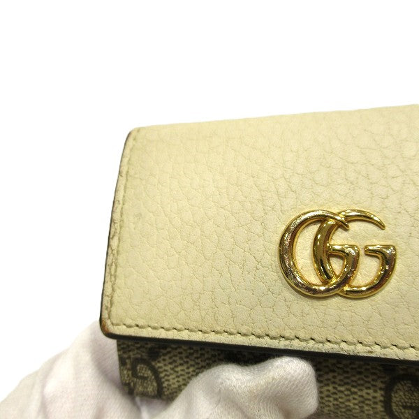 Gucci GG Marmont Leather Key Case 456118