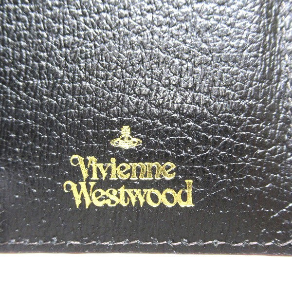 Vivienne Westwood Orb Leather Tri-Fold Wallet